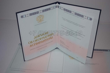 Диплом Аспирантуры 2023г в Брянске