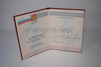 Аттестат За 11 Класс 2012г Серебро в Брянске
